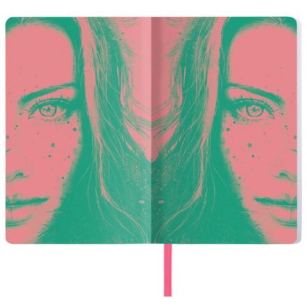 Ежедневник недатированный А5 (138х213 мм), BRAUBERG VISTA, под кожу, гибкий, 136 л., "Eye", 112004 Ежедневник недатированный А5 (138х213 мм), BRAUBERG VISTA, под кожу, гибкий, 136 л., "Eye", 112004