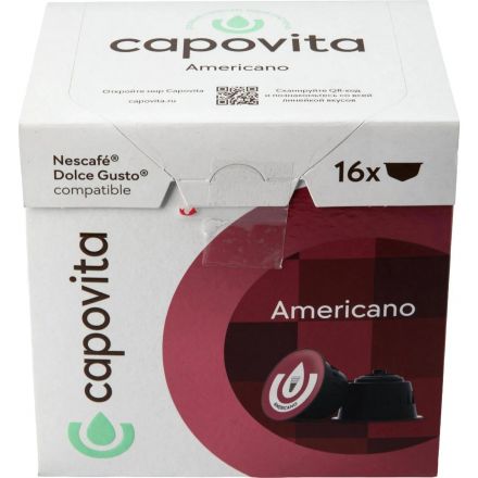 Кофе в капсулах Capovita Americano Dolce Gusto, 16шт Кофе в капсулах Capovita Americano Dolce Gusto, 16шт