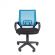 Кресло VT_EChair-304 ТС Net ткань черн/сетка голубой, пластик