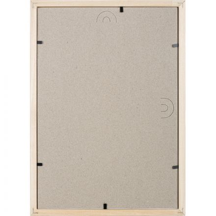 Рамка Зебра А4 21x30 см деревянный багет 13 мм натуральное дерево