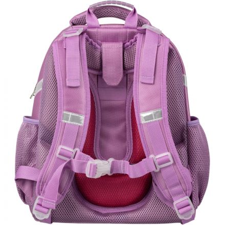 Ранец КОМУС Три богатыря Любава,Basic 2 отд.,эргоном. спинка,пайетки полиэс