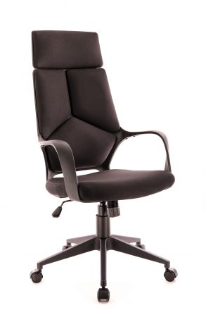 Кресло Everprof Trio Black T ткань черный Кресло Everprof Trio Black T ткань черный