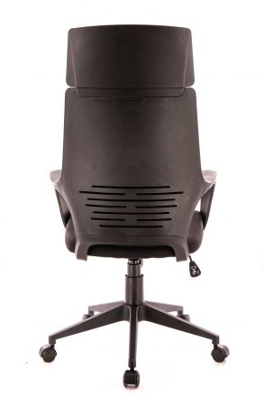 Кресло Everprof Trio Black T ткань черный Кресло Everprof Trio Black T ткань черный