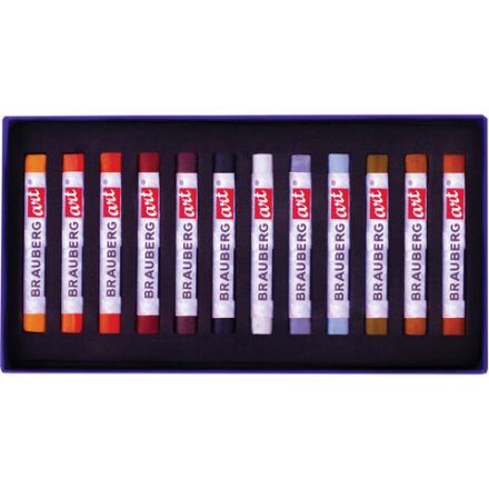 Пастель сухая художественная BRAUBERG ART CLASSIC, 12 цветов, ГРАФИКА, круглое сечение, 181458 Пастель сухая художественная BRAUBERG ART CLASSIC, 12 цветов, ГРАФИКА, круглое сечение, 181458