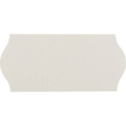 Этикет-лента волна белая 26х12 мм (10 рулонов по 1000 этикеток)