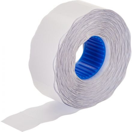 Этикет-лента волна белая 26х12 мм (10 рулонов по 1000 этикеток)