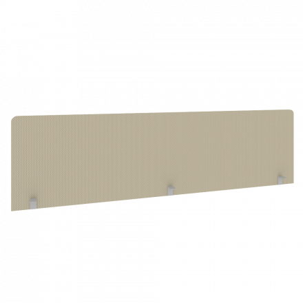 Riva Экран тканевый продольный А.ТЭКР-4.2 Тёмно-бежевый 1600*450*22