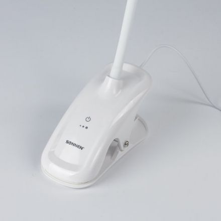 Настольная лампа / светильник SONNEN BR-819C, на прищепке, светодиодная, 8 Вт, белый, 236667 Настольная лампа / светильник SONNEN BR-819C, на прищепке, светодиодная, 8 Вт, белый, 236667