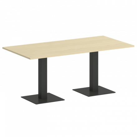 Home Office Стол прямоугольный VR.SP-5-180.2 Клён/Антрацит металл 1800*900*750