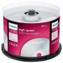 Диск DVD+R (плюс) PHILIPS, 4,7 Гб, 16x, Cake Box (упаковка на шпиле), КОМПЛЕКТ 50 шт., DR4S6B50F/97 Диск DVD+R (плюс) PHILIPS, 4,7 Гб, 16x, Cake Box (упаковка на шпиле), КОМПЛЕКТ 50 шт., DR4S6B50F/97