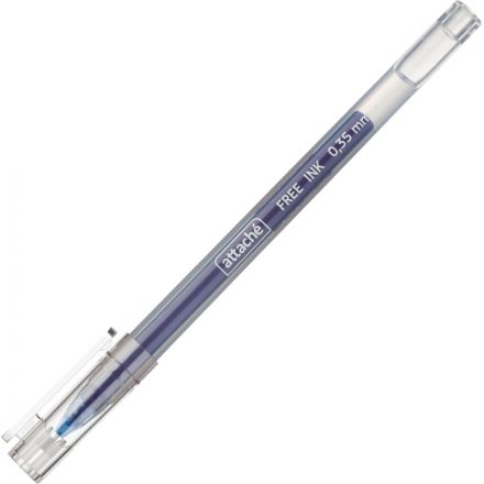 Ручка гелевая неавтомат. Attache Free ink, 0,35мм синий неавт Ручка гелевая неавтомат. Attache Free ink, 0,35мм синий неавт