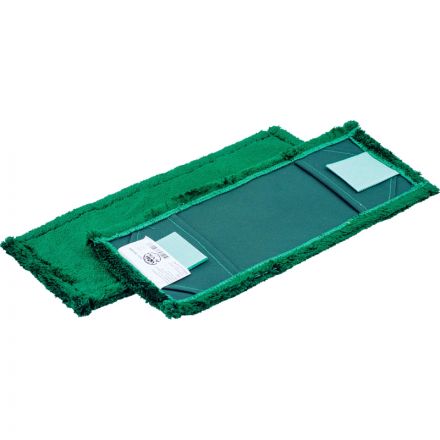 Насадка МОП 40х13 см микрофибра ухо+карман зеленый MF2088
