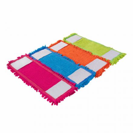 Насадка МОП 40 КОМПЛЕКТ 4 шт., УНИВЕРСАЛЬНАЯ для швабр 38-42 см (ТИП К), микрофибра букли/синель, LAIMA, 607460 Насадка МОП 40 КОМПЛЕКТ 4 шт., УНИВЕРСАЛЬНАЯ для швабр 38-42 см (ТИП К), микрофибра букли/синель, LAIMA, 607460