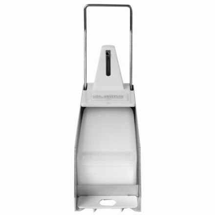 Дозатор локтевой для жидкого мыла и геля-антисептика, с еврофлаконом 1 л, LAIMA, металлический, 605706 Дозатор локтевой для жидкого мыла и геля-антисептика, с еврофлаконом 1 л, LAIMA, металлический, 605706