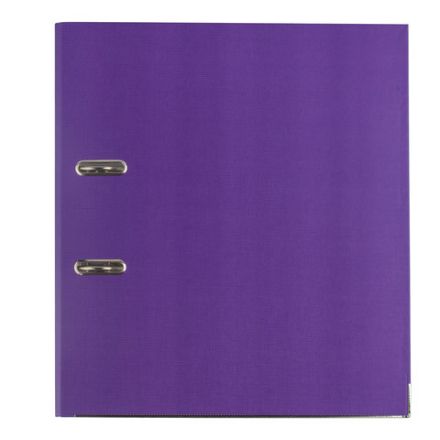 Папка-регистратор BRAUBERG с покрытием из ПВХ, 80 мм, с уголком, фиолетовая (удвоенный срок службы), 227200 Папка-регистратор BRAUBERG с покрытием из ПВХ, 80 мм, с уголком, фиолетовая (удвоенный срок службы), 227200