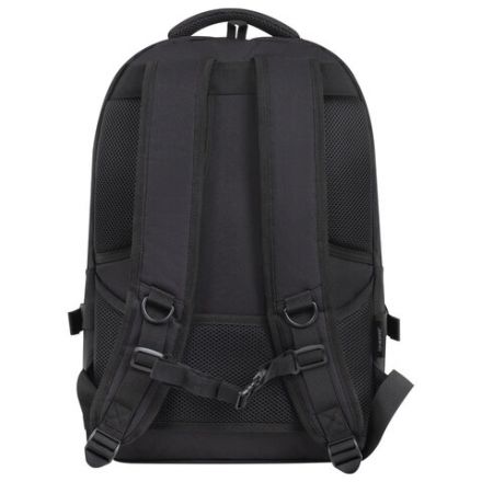 Рюкзак HEIKKI STRATEGY (ХЕЙКИ) универсальный, отделение для ноутбука, багажная лента, черный, 46х31х13 см, 272583 Рюкзак HEIKKI STRATEGY (ХЕЙКИ) универсальный, отделение для ноутбука, багажная лента, черный, 46х31х13 см, 272583