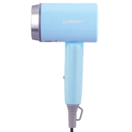 Фен для волос дорожный SONNEN HD-2318, 1500 Вт, складной, 2 температуры, 2 скорости, 454695 Фен для волос дорожный SONNEN HD-2318, 1500 Вт, складной, 2 температуры, 2 скорости, 454695