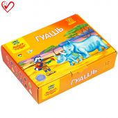 Гуашь Мульти-Пульти "Енот в Африке", 12 цветов, 20мл, картон Гуашь Мульти-Пульти "Енот в Африке", 12 цветов, 20мл, картон