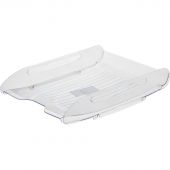 Лоток для бумаг Attache Элегант прозрачный 340х255х63 Лоток для бумаг Attache Элегант прозрачный 340х255х63