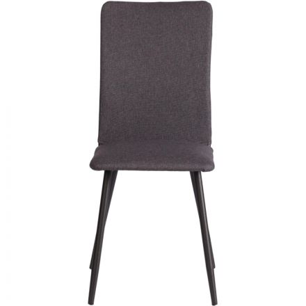 Стул Комус Мебель FABBI ткань, 45х55х93, темно-серый Стул Комус Мебель FABBI ткань, 45х55х93, темно-серый