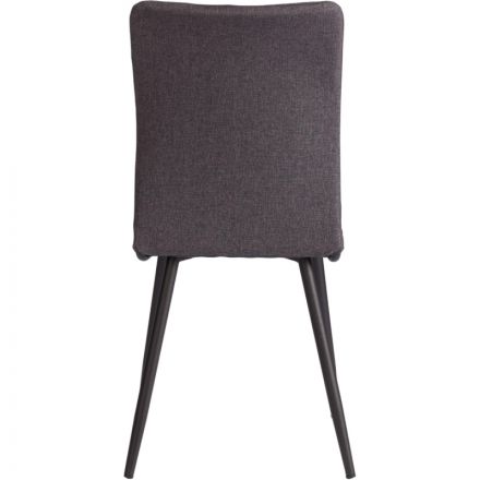 Стул Комус Мебель FABBI ткань, 45х55х93, темно-серый Стул Комус Мебель FABBI ткань, 45х55х93, темно-серый