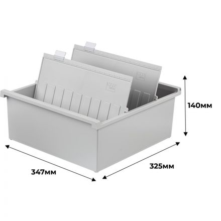 Картотека для карточек А4 на 1300шт HAN открытая '954/0-11 Картотека для карточек А4 на 1300шт HAN открытая '954/0-11
