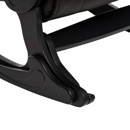 Кресло-качалка Модель 77, Венге, Dundi 108, Экокожа Кресло-качалка Модель 77, Венге, Dundi 108, Экокожа