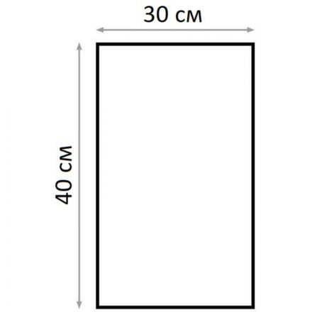 Пакет фасовочный ПНД 30х40, 8 мкм, прозрачный, 1000 шт/рул, 6рул/уп Пакет фасовочный ПНД 30х40, 8 мкм, прозрачный, 1000 шт/рул, 6рул/уп