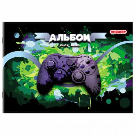 Альбом для рисования А4, 20 листов, скоба, обложка офсет, ПИФАГОР, 203х288 мм, "МИКС-2", 107103 Альбом для рисования А4, 20 листов, скоба, обложка офсет, ПИФАГОР, 203х288 мм, "МИКС-2", 107103