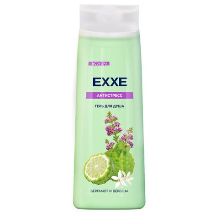 Гель для душа 400 мл EXXE BODY SPA АНТИСТРЕСС "Бергамот и Вербена", С0007594