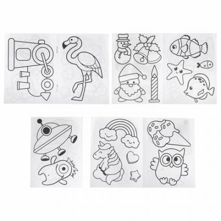 Краски витражные ЮНЛАНДИЯ, 10 цветов + 2 черных контура, 12 туб по 10,5 мл, книга шаблонов, 191759 Краски витражные ЮНЛАНДИЯ, 10 цветов + 2 черных контура, 12 туб по 10,5 мл, книга шаблонов, 191759