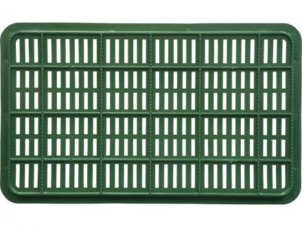 Ящик 500х300х264 с перфорацией  зелёный