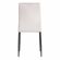 Стул CAPRI (mod. 39) металл, вельвет, 49.5 х 41 х 93,5 см, Light grey (светло-серый) HLR14 / черный