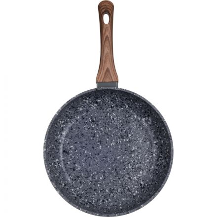 Сковорода LARA GRANIT PALERMO ков. алюм. 26х5 см, ИНД., 4,2мм LR01-55-26