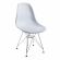 Стул Синди Айрон Чаир Имс/Cindy Iron Chair Eames (мод.002)/1 шт. в упаковке металл, пластик, 51х46х82,5, белый