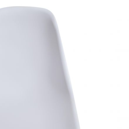 Стул Синди Айрон Чаир Имс/Cindy Iron Chair Eames (мод.002)/1 шт. в упаковке металл, пластик, 51х46х82,5, белый