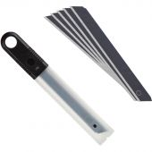 Лезвие для ножей запасное Attache Selection 9мм сегм.воронение,SK5, 5шт/уп
