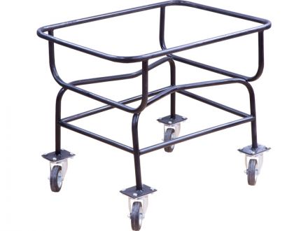 Тележка для ящика 426 высокая, колеса резина