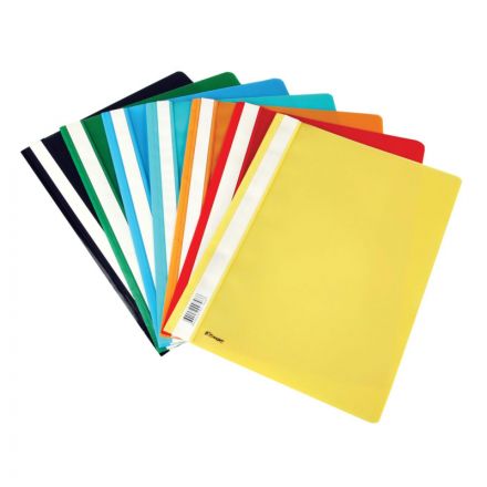 Скоросшиватель пластиковый Комус А4 синий 1810 Скоросшиватель пластиковый Комус А4 синий 1810