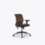 Кресло Sit 8 M4-9D - X2+Extra /Uh00/Wh12/D02P(M09.B11.G19.W02) Темно-коричневый