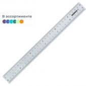 Линейка 30см Kores пластиковая 42130 Линейка 30см Kores пластиковая 42130
