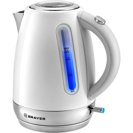 Чайник BRAYER 6110BR 2200Вт.1,7 л,электрич, сталь окраш, автоотключ Чайник BRAYER 6110BR 2200Вт.1,7 л,электрич, сталь окраш, автоотключ