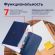 Папка-портфель пластиковая BRAUBERG "Energy" А4 (330х256х32 мм), 7 отделений, синяя, 222572