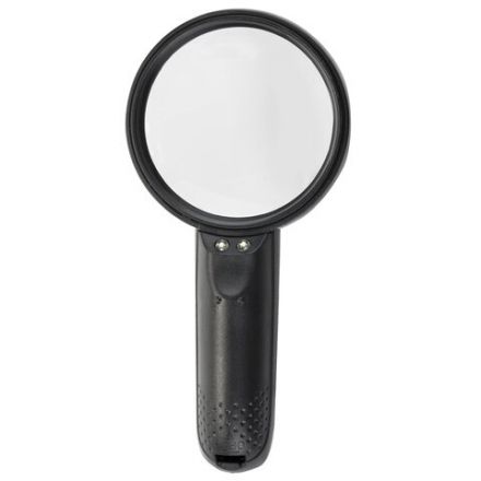 Лупа просмотровая BRAUBERG, С ПОДСВЕТКОЙ, диаметр 75 мм, увеличение 3, корпус черный, 454130 Лупа просмотровая BRAUBERG, С ПОДСВЕТКОЙ, диаметр 75 мм, увеличение 3, корпус черный, 454130