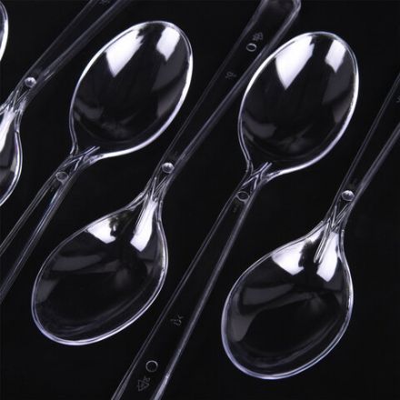 Ложка столовая одноразовая пластиковая 180 мм, прозрачная, КОМПЛЕКТ 50 шт., ЭТАЛОН, WELDAY (ВЭЛДЭЙ), 607835 Ложка столовая одноразовая пластиковая 180 мм, прозрачная, КОМПЛЕКТ 50 шт., ЭТАЛОН, WELDAY (ВЭЛДЭЙ), 607835