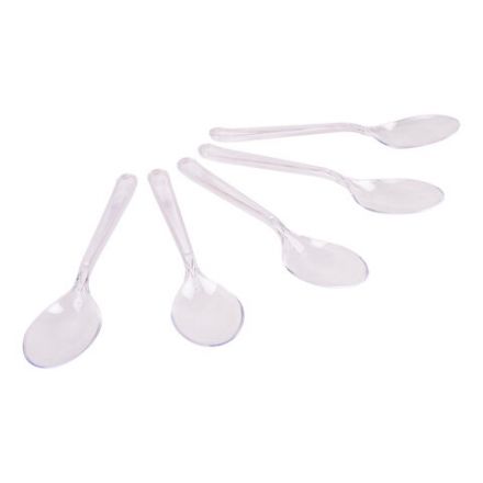 Ложка столовая одноразовая пластиковая 180 мм, прозрачная, КОМПЛЕКТ 50 шт., ЭТАЛОН, WELDAY (ВЭЛДЭЙ), 607835 Ложка столовая одноразовая пластиковая 180 мм, прозрачная, КОМПЛЕКТ 50 шт., ЭТАЛОН, WELDAY (ВЭЛДЭЙ), 607835