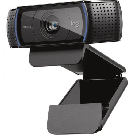 Веб-камера Logitech 960-001055/960-000998 1920x1080, Mic, Black