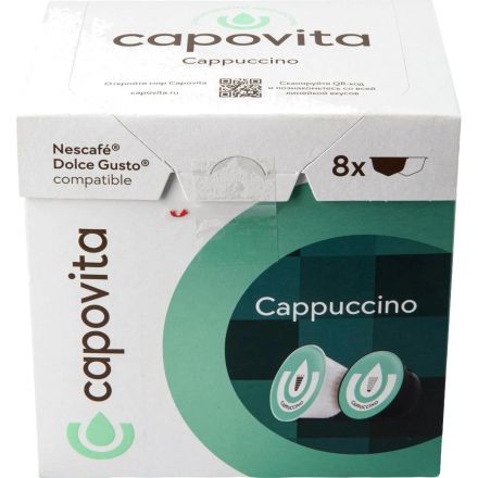 Кофе в капсулах Capovita Cappuccino Dolce Gusto, 16шт Кофе в капсулах Capovita Cappuccino Dolce Gusto, 16шт