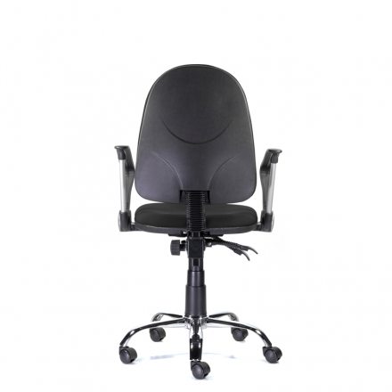 Кресло С-109 Манго Люкс Нептун хром D26-28 (черный) Кресло С-109 Манго Люкс Нептун хром D26-28 (черный)