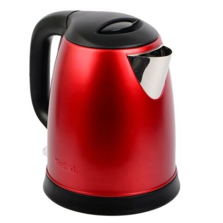 Чайник TEFAL KI270530, 1,7 л, 2400 Вт, закрытый нагревательный элемент, сталь, красный, 7211002431 Чайник TEFAL KI270530, 1,7 л, 2400 Вт, закрытый нагревательный элемент, сталь, красный, 7211002431